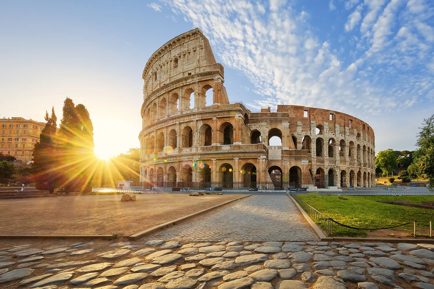 Colosseum in Rome, Italy, Europe.