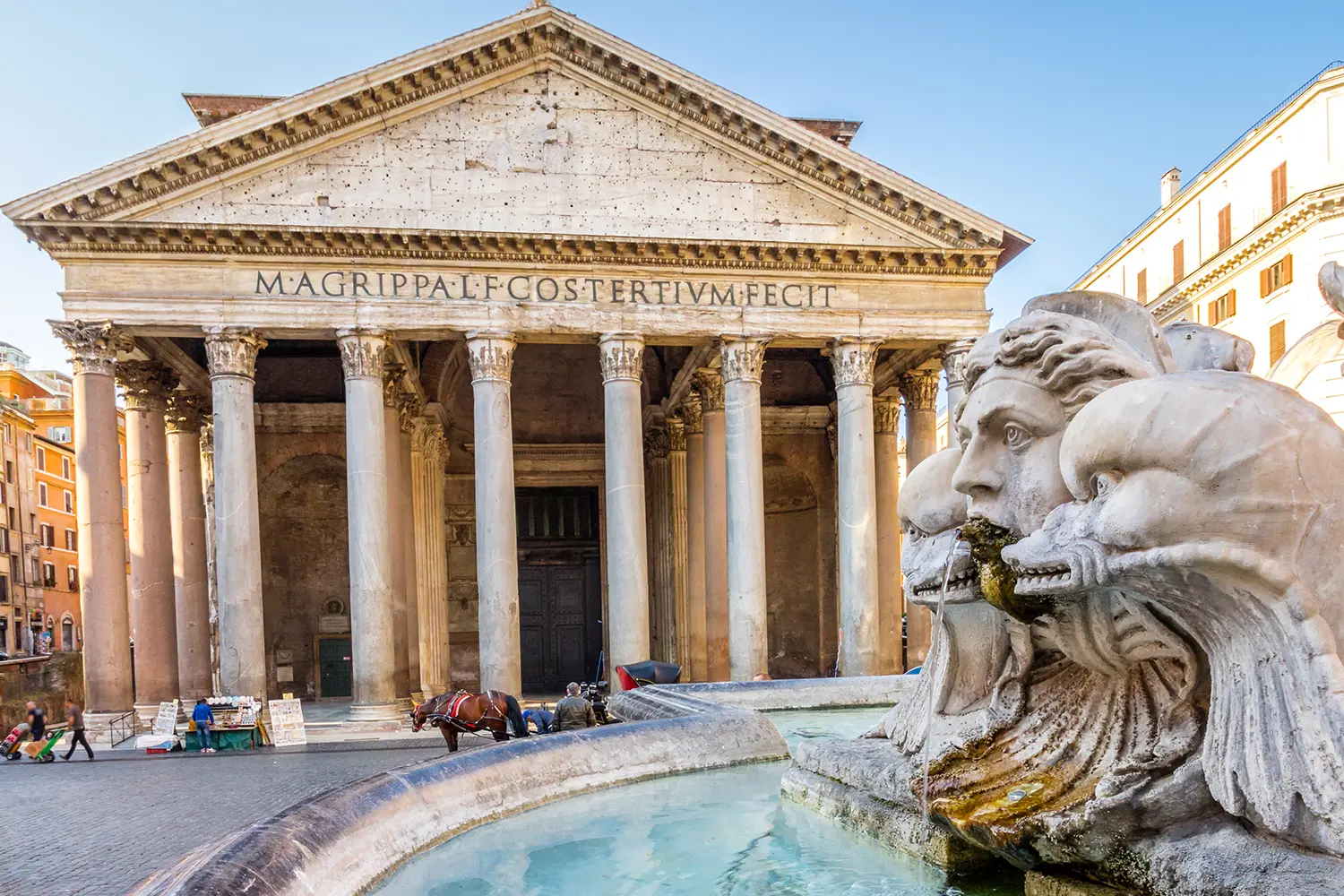 Pantheon, Rome, Italy.